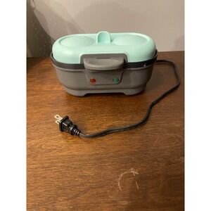 Hamilton Beach Egg Bites Maker 25506 Gray Mint Green Breakfast Appliance